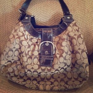 Authentic Brown Coach purse